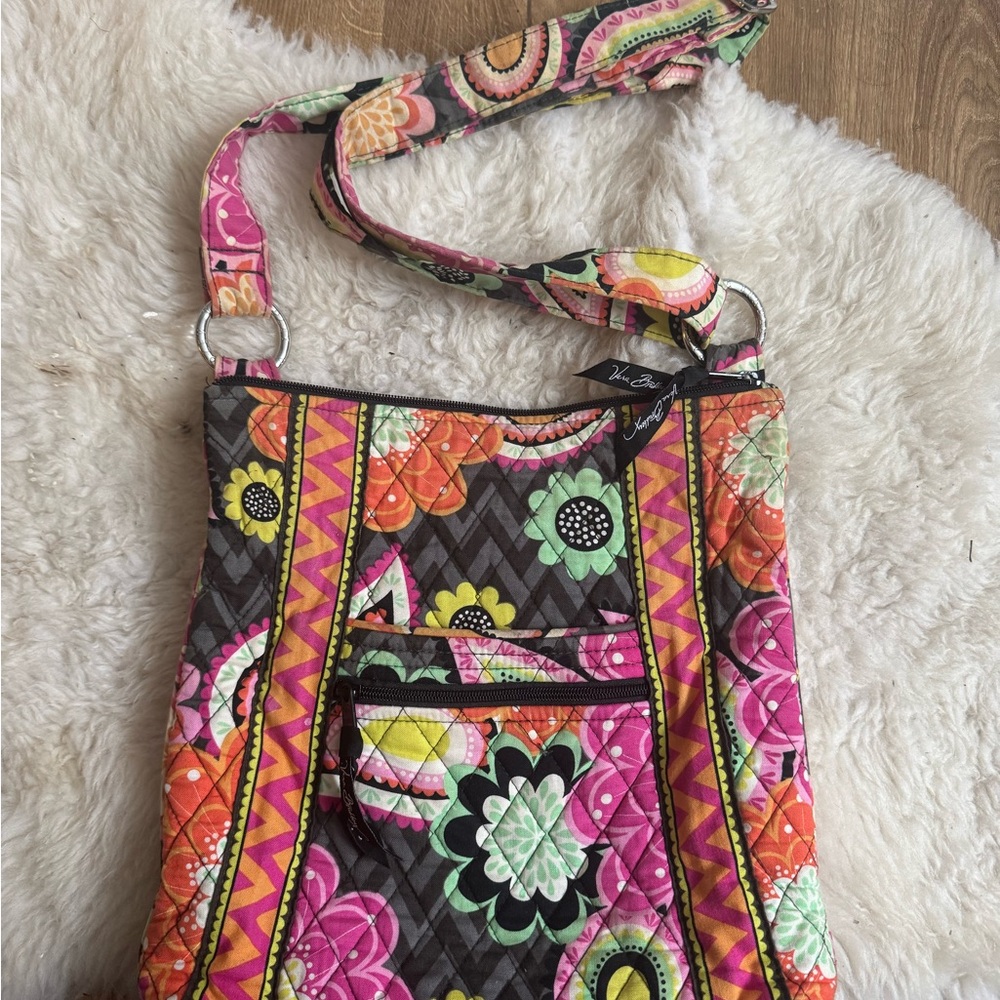 Vera Bradley Ziggy Zinnia Crossbody Bag